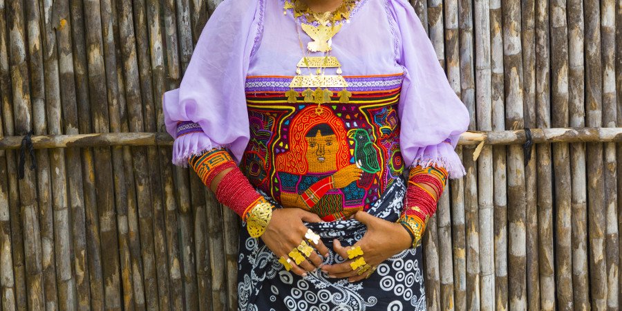 Indios Kuna: gioielli tradizionali