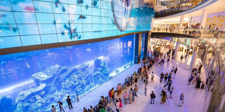 L'Aquarium nel Dubai Mall