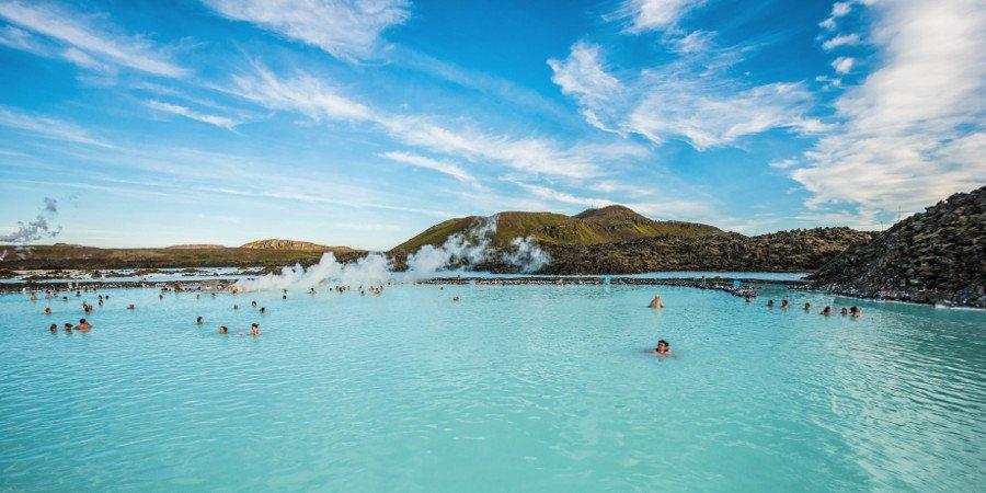 Terme naturali Blue Lagoon in Islanda